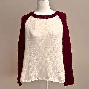 📌Wooden Ships Handknit Women's Sweater-Size S/M
